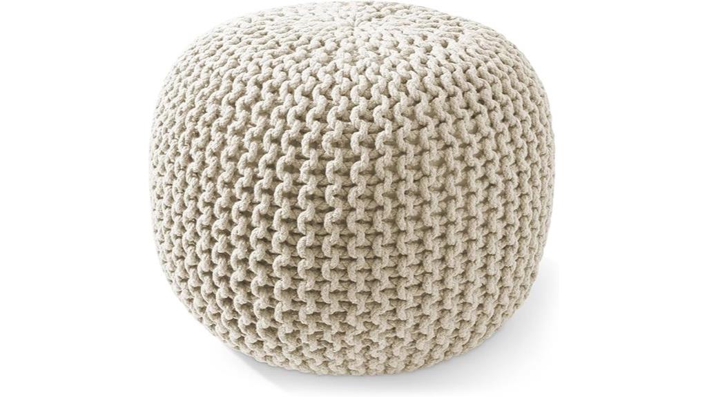 round ottoman for seating