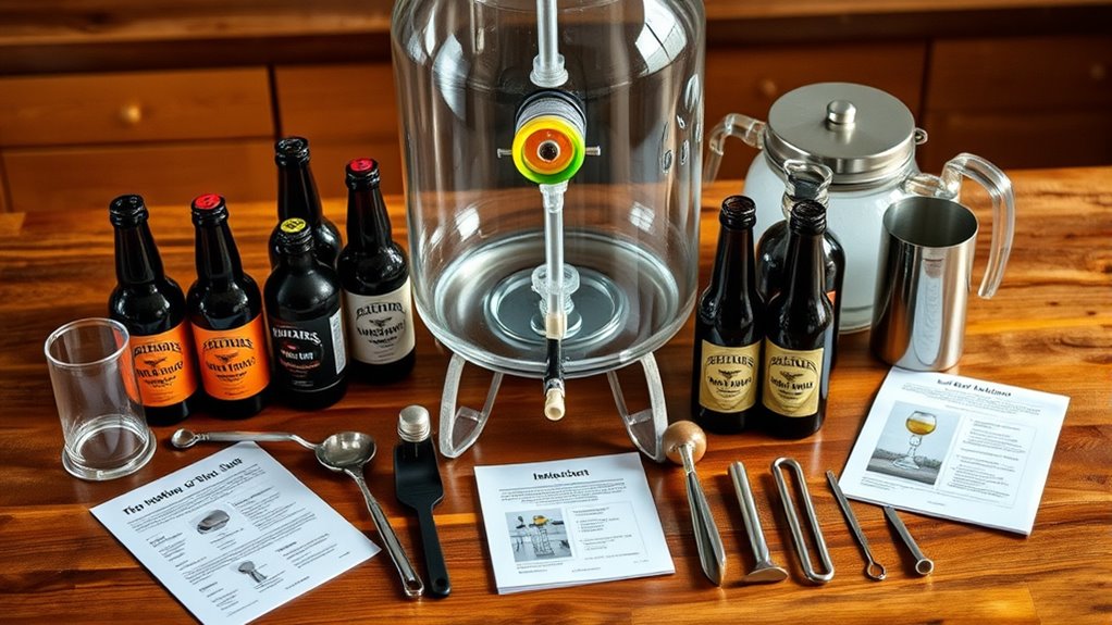 selecting beginner brewing kits