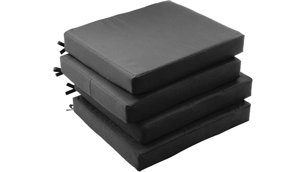 set of 4 outdoor cushions