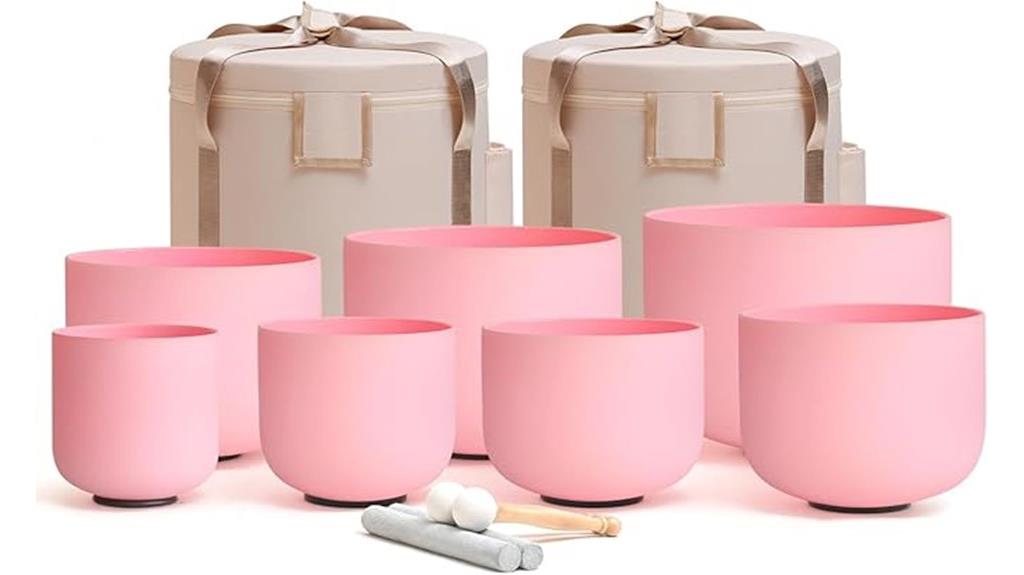 seven chakra bowls set