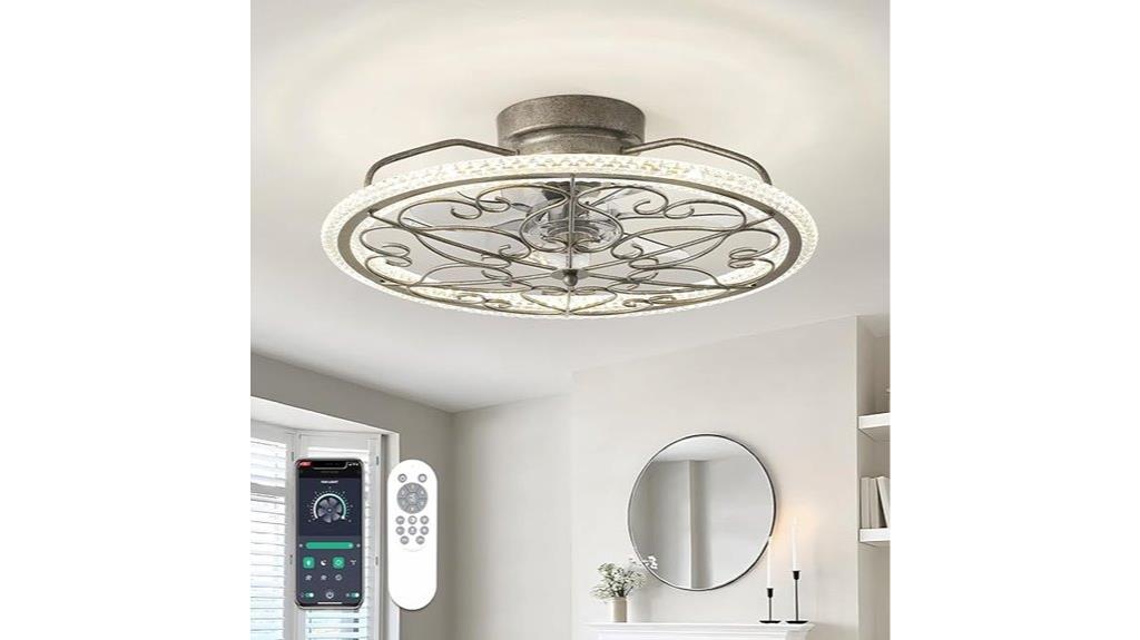 slim ceiling fan lights