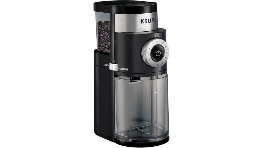 stainless steel burr grinder