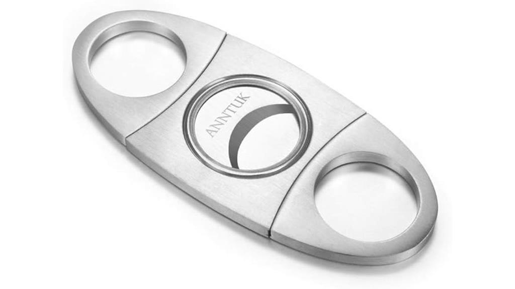 stainless steel cigar cutter