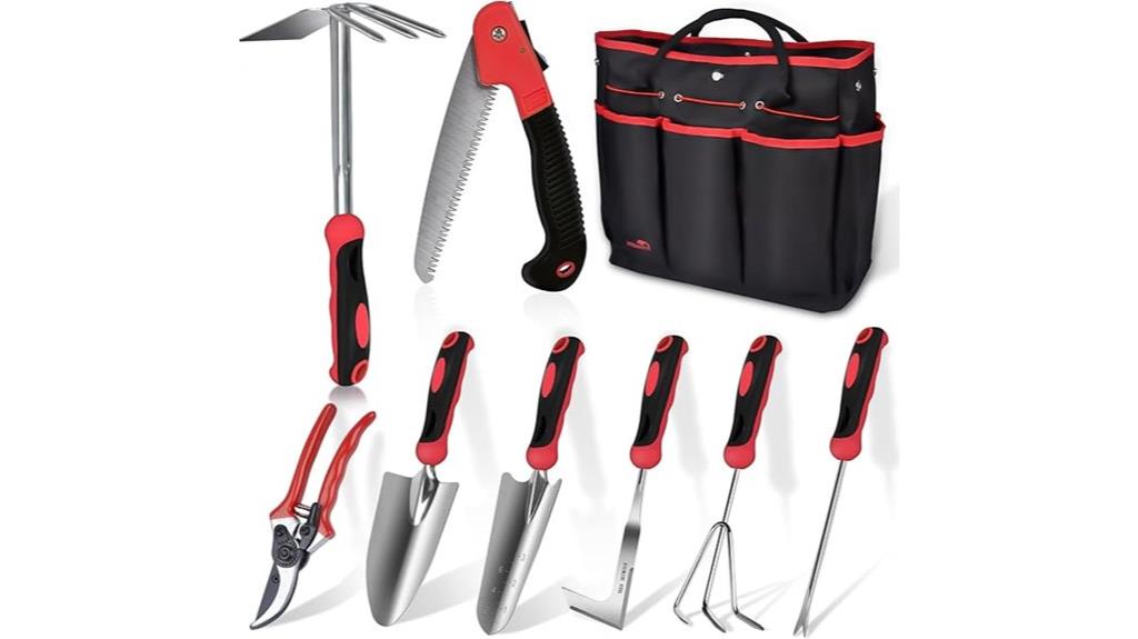 stainless steel gardening tools