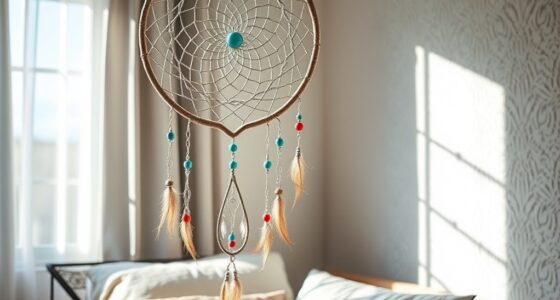 stylish bedroom dreamcatchers