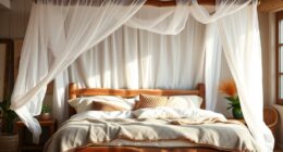 stylish boho bed canopies
