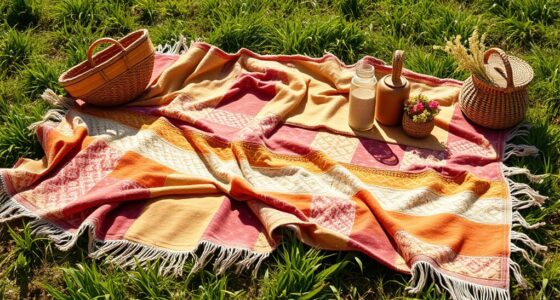 stylish comfortable picnic blankets