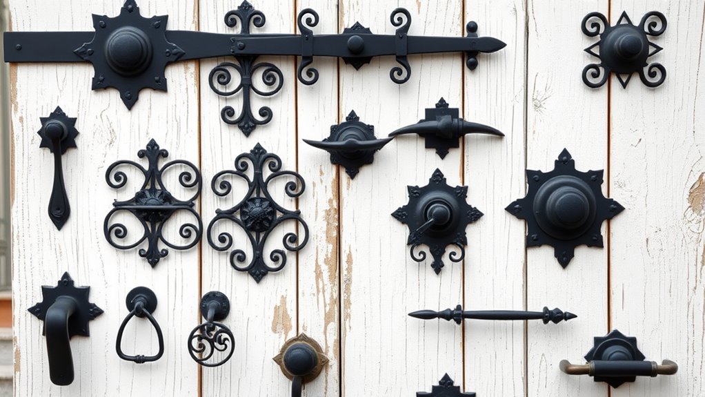 stylish functional barn door hardware