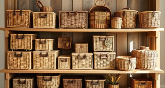 stylish wicker storage solutions