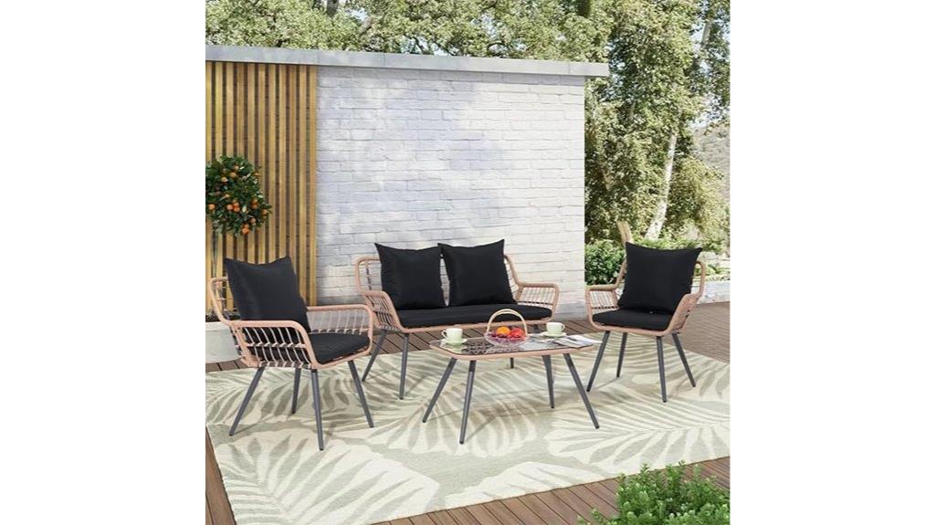 summer garden patio set