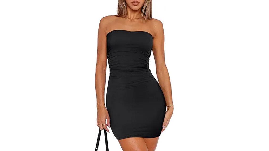 summer ruched bodycon dress