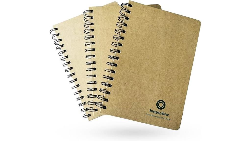 sustainable notebook set pack