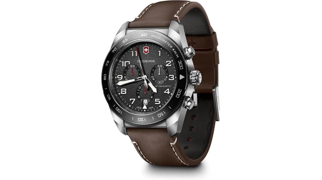 swiss army chronograph watch