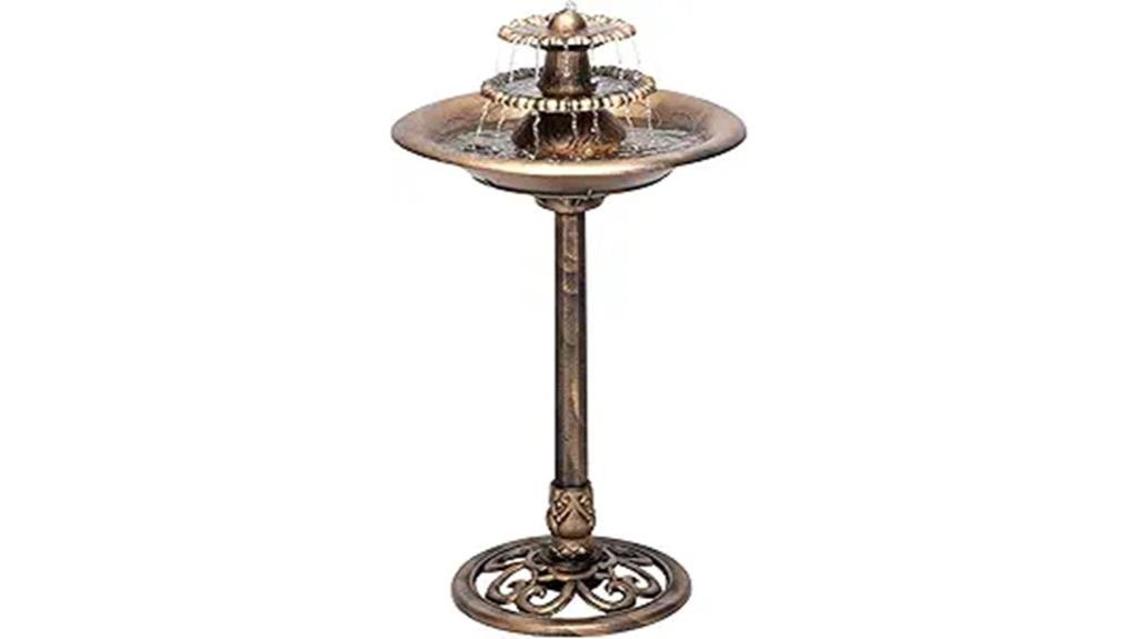 tall 3 tier fountain