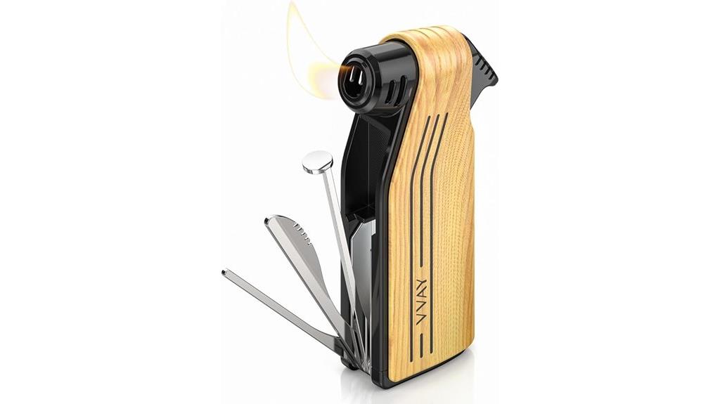 tobacco pipe lighter device