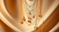 top 13 gold layered necklaces