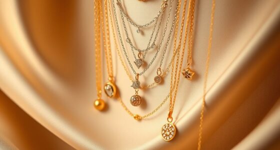 top 13 gold layered necklaces