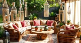 top boho outdoor furniture