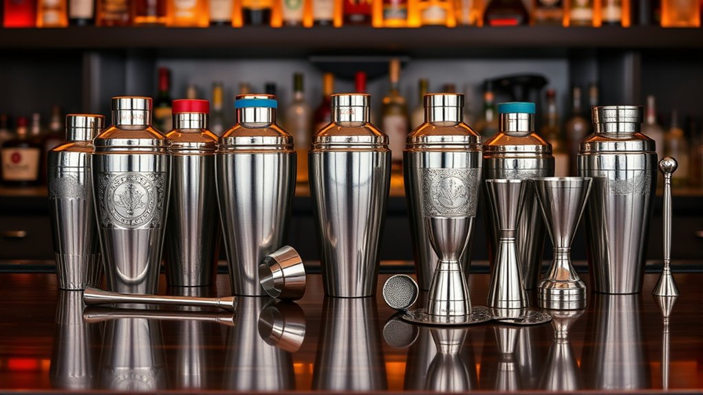 top cocktail shaker sets