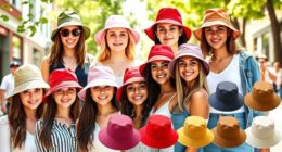 top cotton bucket hats