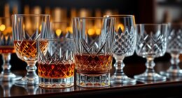 top crystal whiskey glasses