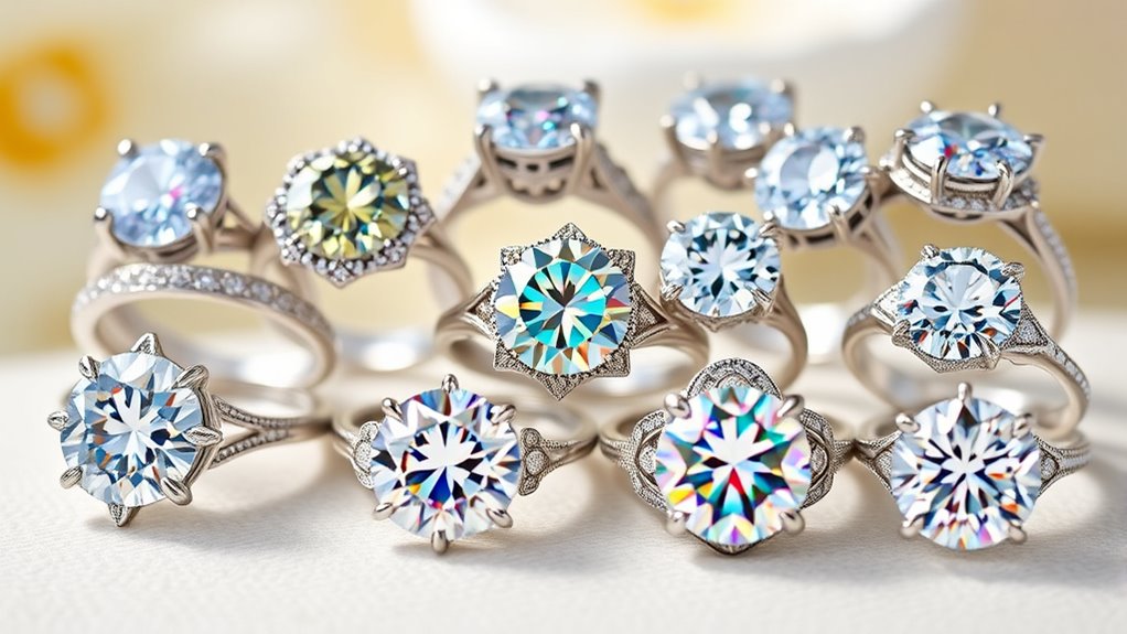 top moissanite ring picks