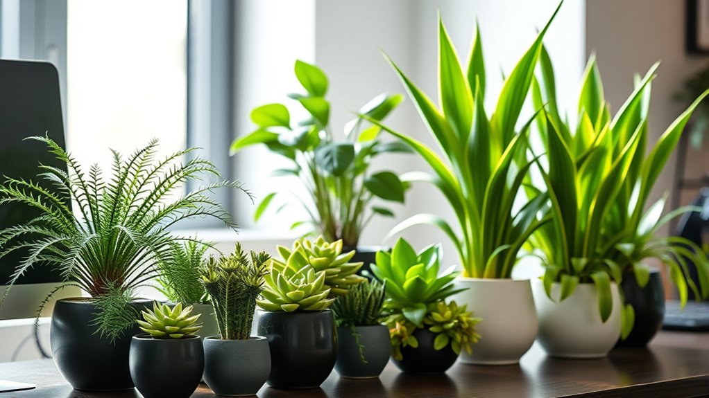 top office plants for productivity