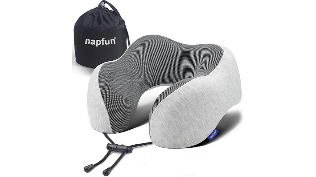 travel neck pillow memory foam