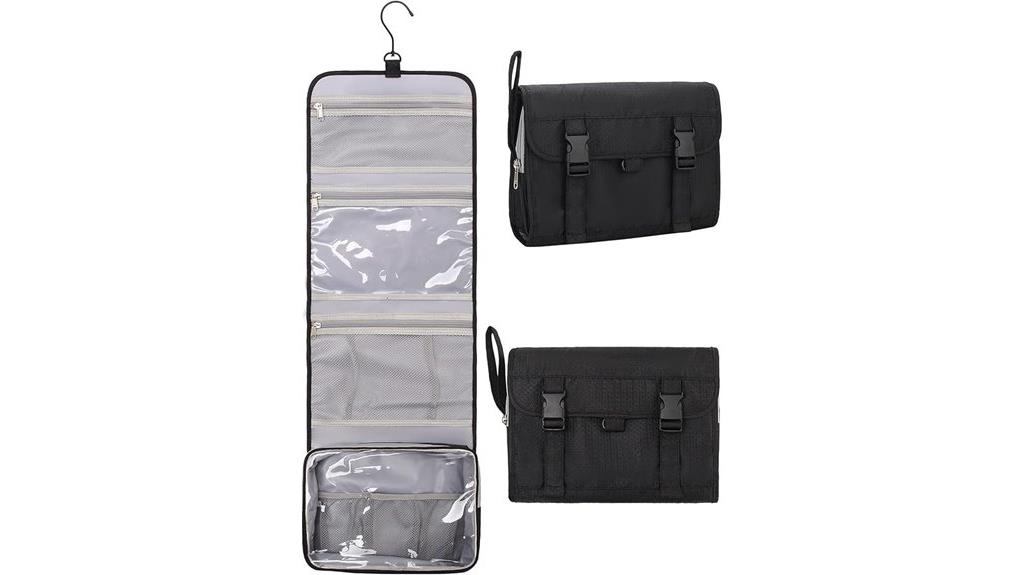 travel toiletry organizer bag