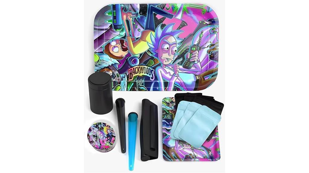 tray set with multiple sizes