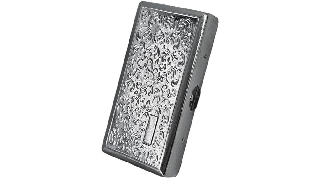victorian metal cigarette case