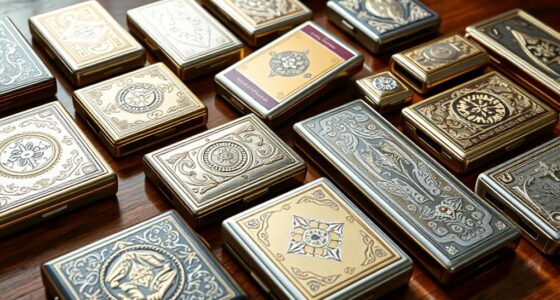 vintage cigarette case collection