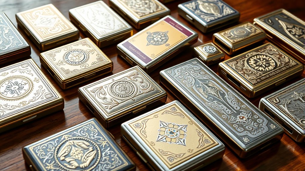 vintage cigarette case collection