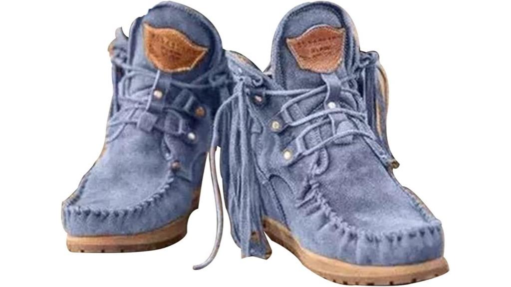 vintage cowboy fringe boots