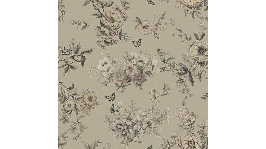 vintage floral wallpaper