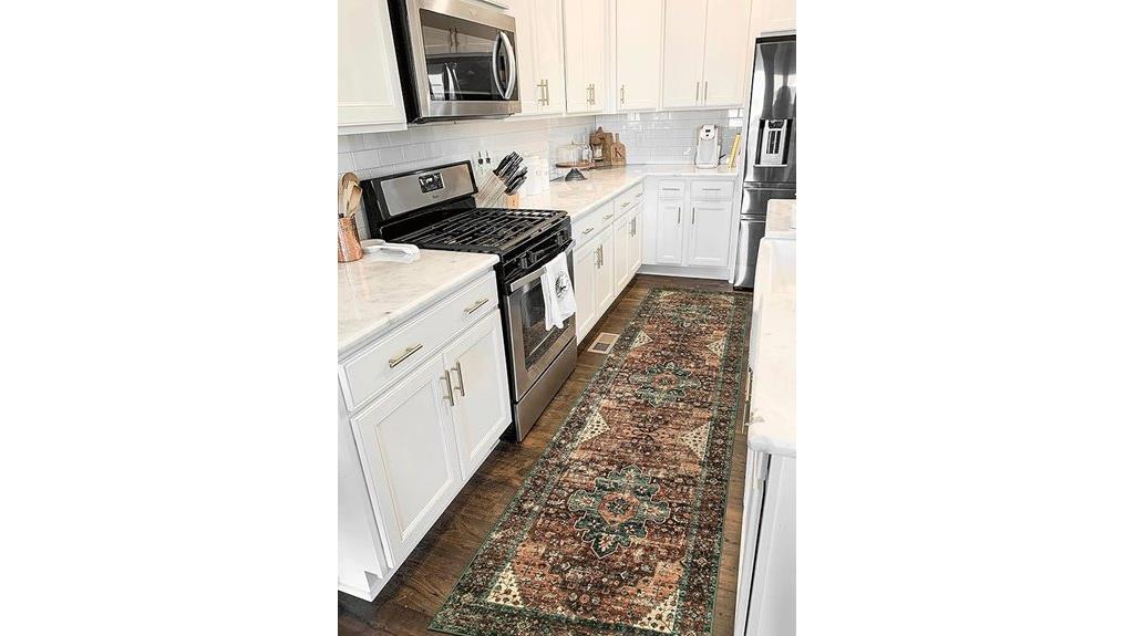 vintage runner rug 26x10