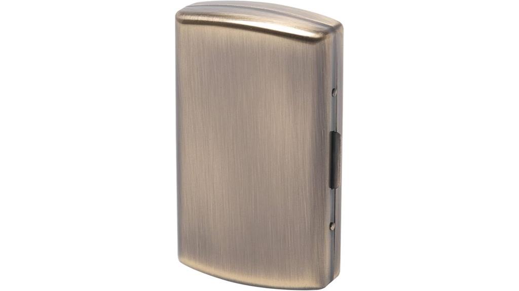 vintage slim metal case