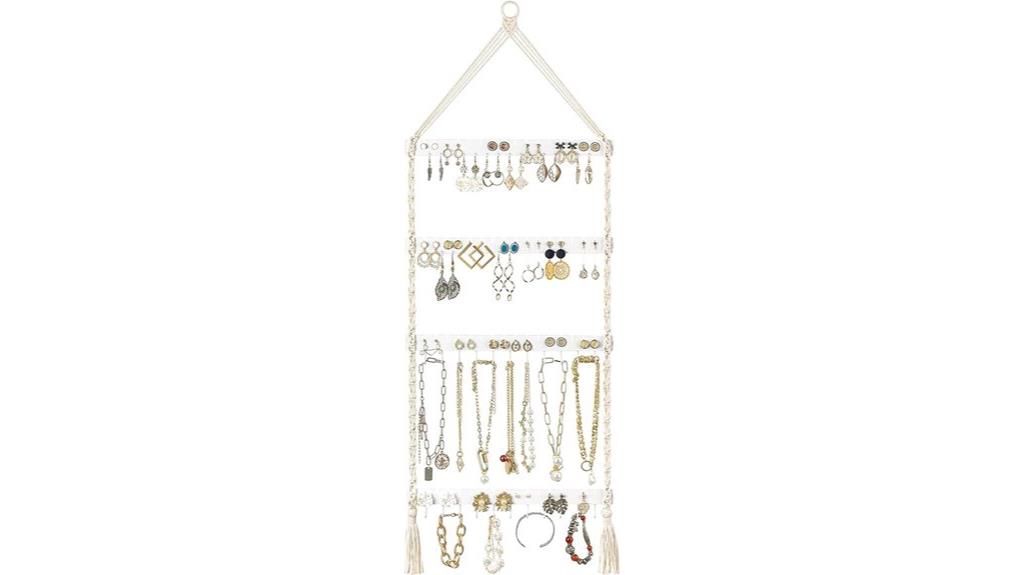 wall mounted jewelry organizer