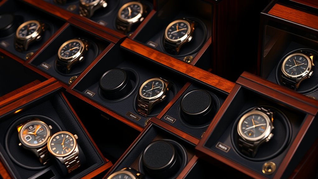watch winder features and capacity