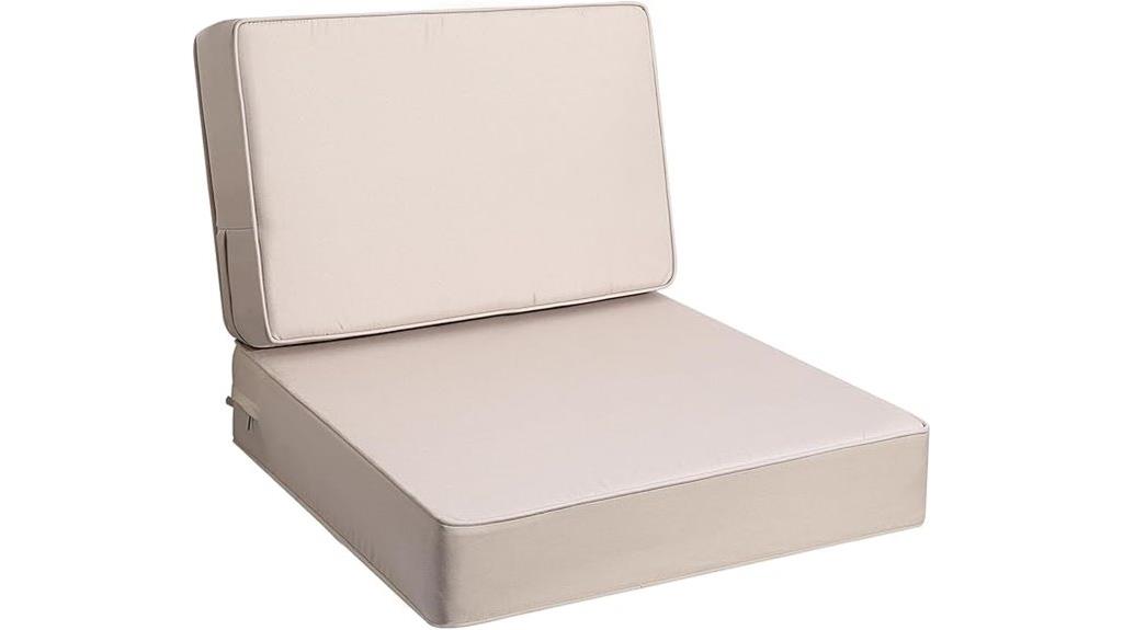 waterproof fade resistant outdoor cushions