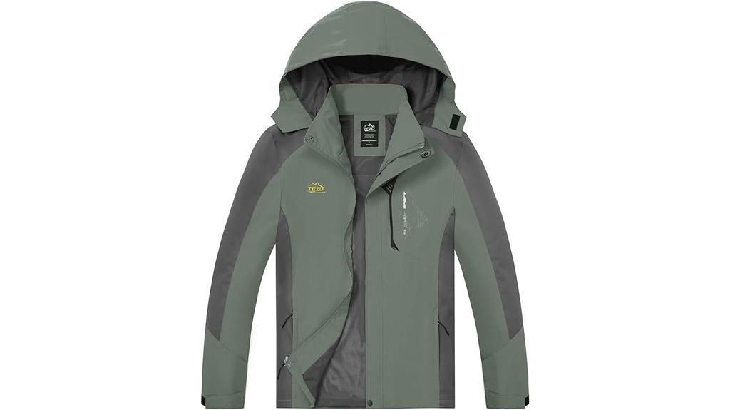 waterproof rain hiking jacket