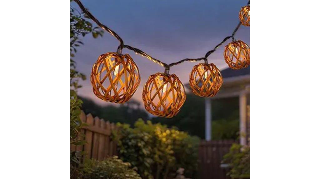 weatherproof patio string lights