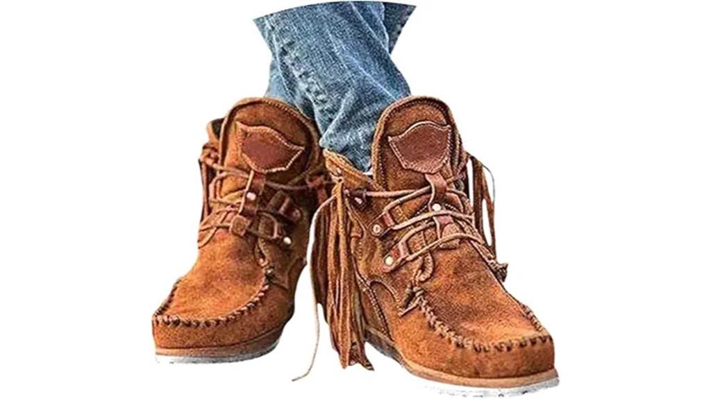 western style ankle boots
