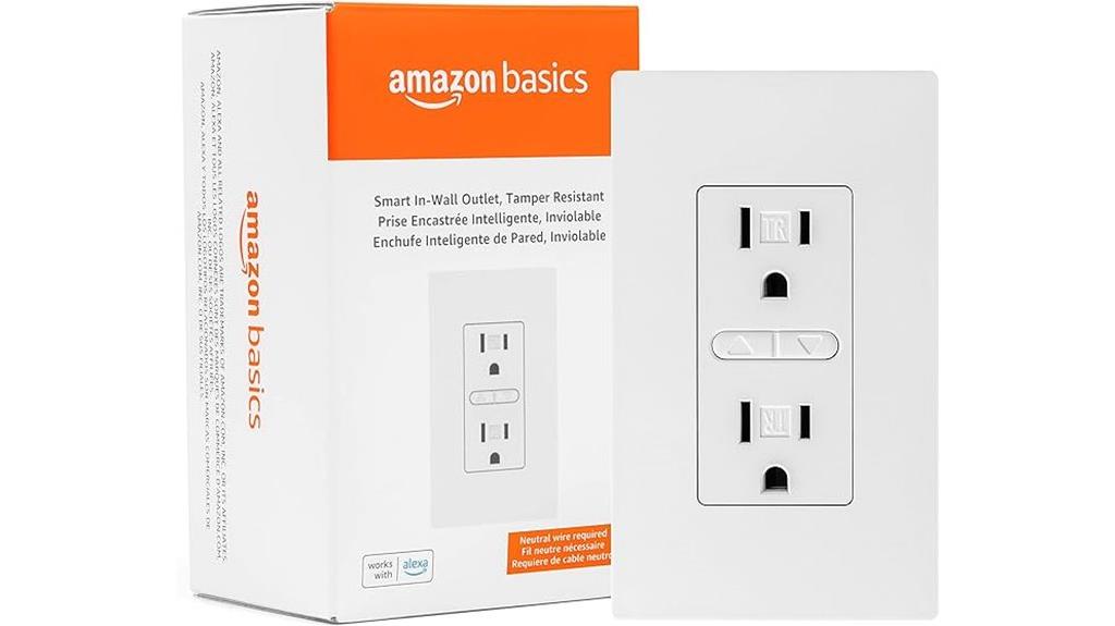 wi fi enabled in wall outlet