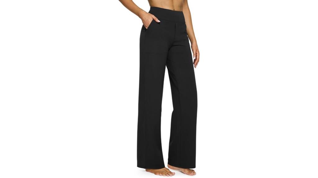 wide leg yoga pants