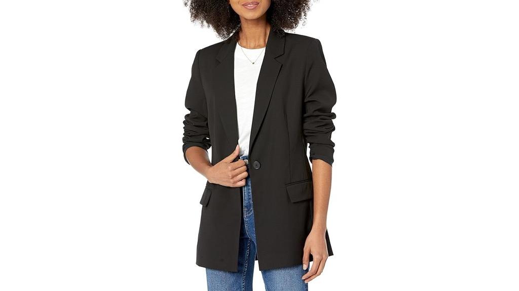 women s long blazer