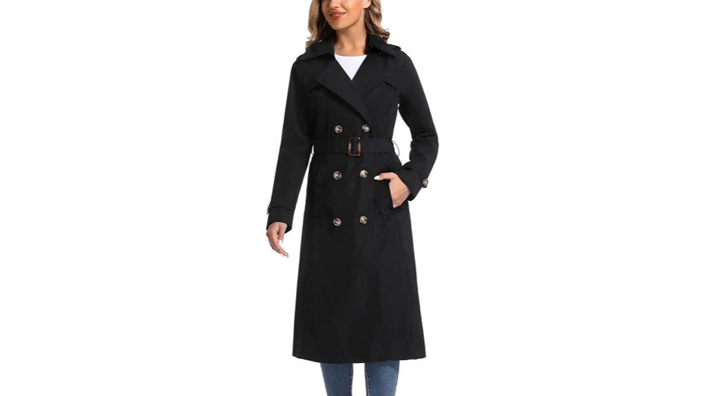 women s waterproof trench coat