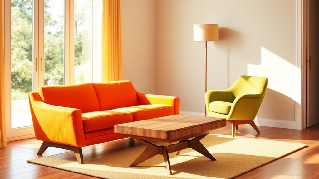 1960s vintage modern style