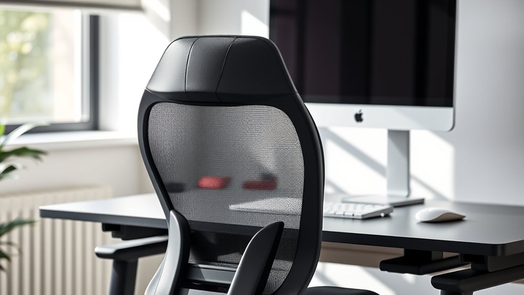 adjustable ergonomic workspace setup