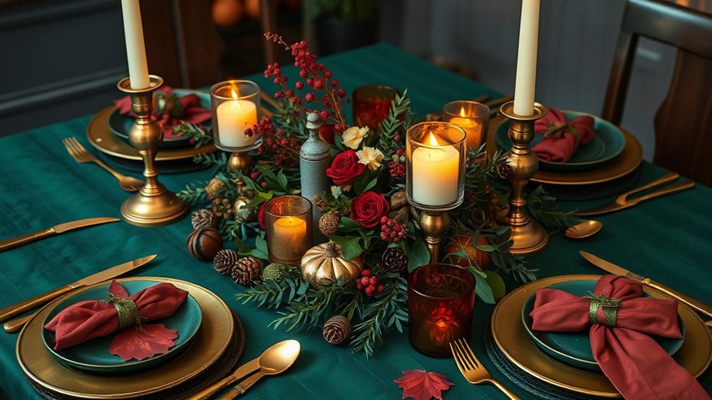 autumnal rustic elegant charm
